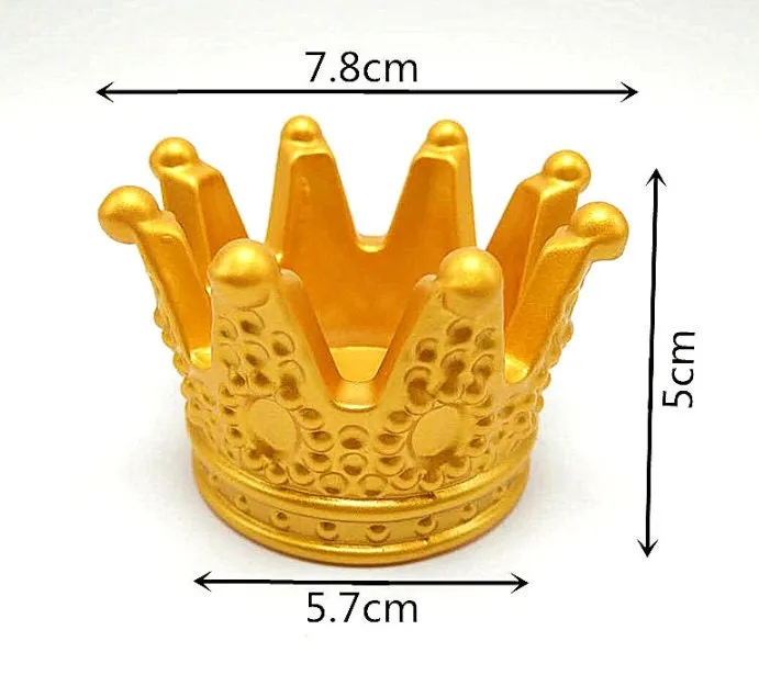 3d Crown Silicone Mold, Ashtray Candle Holder Crown Plaster Silicone Mold, Cake Mold, Chocolate Mold, Decoration Tools, Fondant Polymer Clay