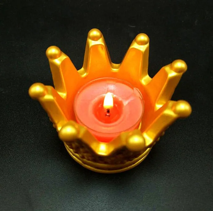 3d Crown Silicone Mold, Ashtray Candle Holder Crown Plaster Silicone Mold, Cake Mold, Chocolate Mold, Decoration Tools, Fondant Polymer Clay