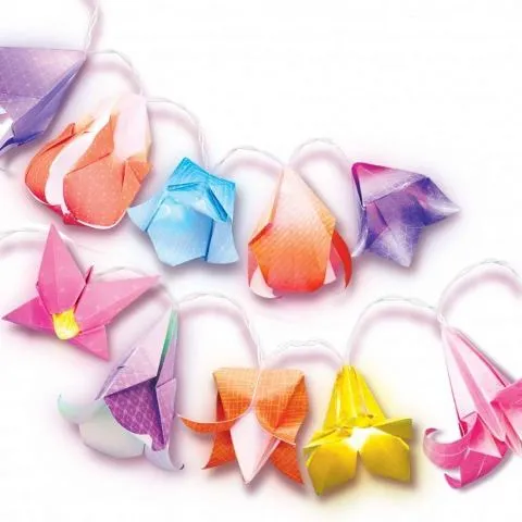 4M Art Origami Flower Lights