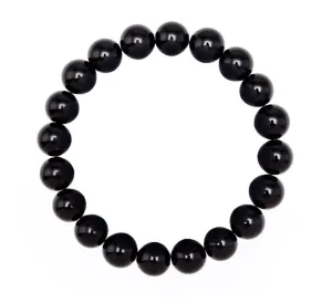 Adabele Natural Gemstone Bracelet 7.5 inch Stretchy Chakra Gems Stones 8mm (0.31") Beads Healing Crystal Quartz Women Men Girls Gifts (Unisex) 7.0 Inches agate