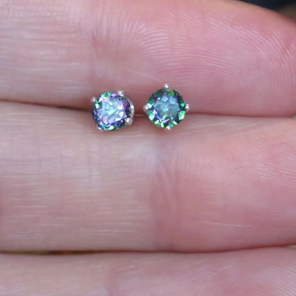 Alexandrite Stud Earrings