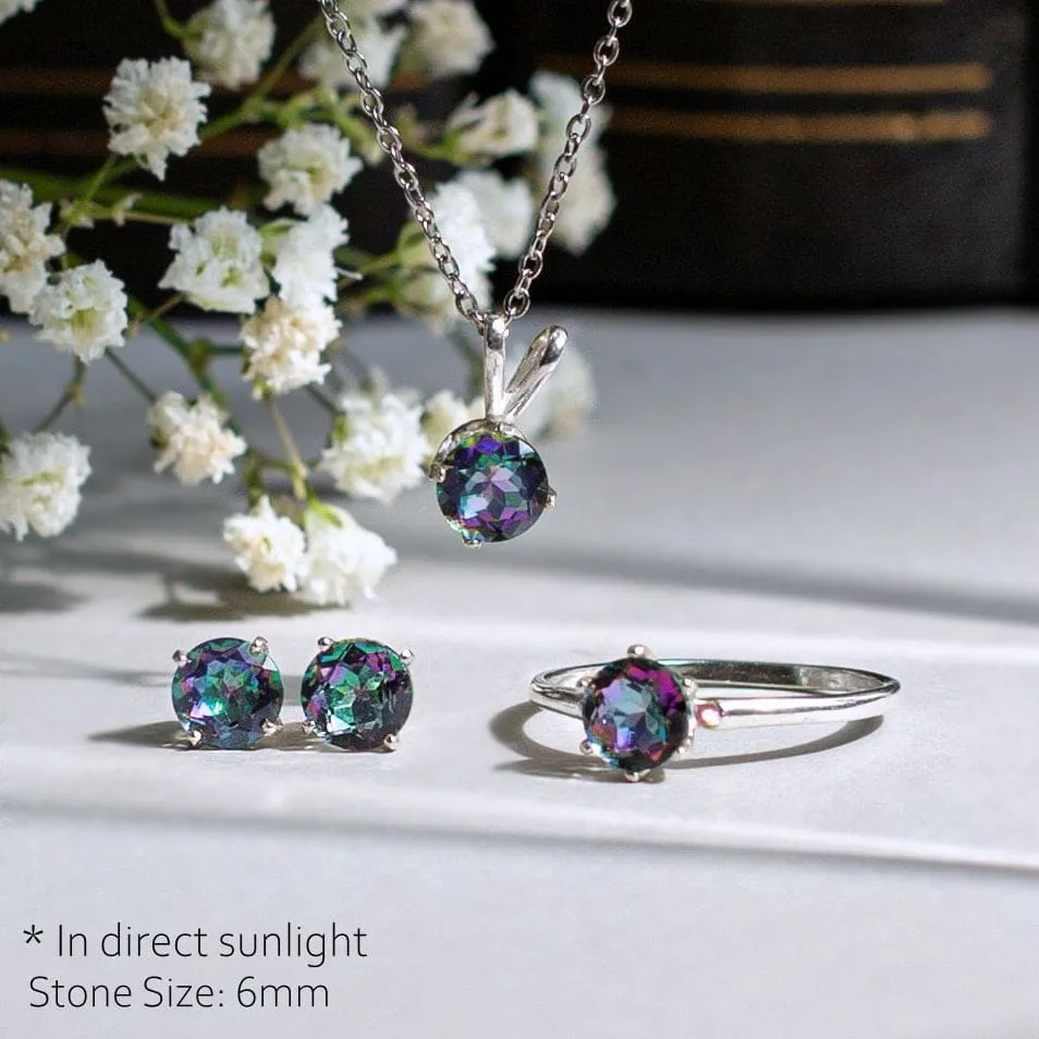 Alexandrite Stud Earrings