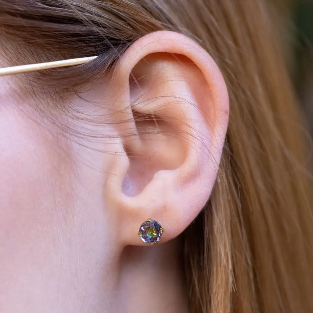 Alexandrite Stud Earrings