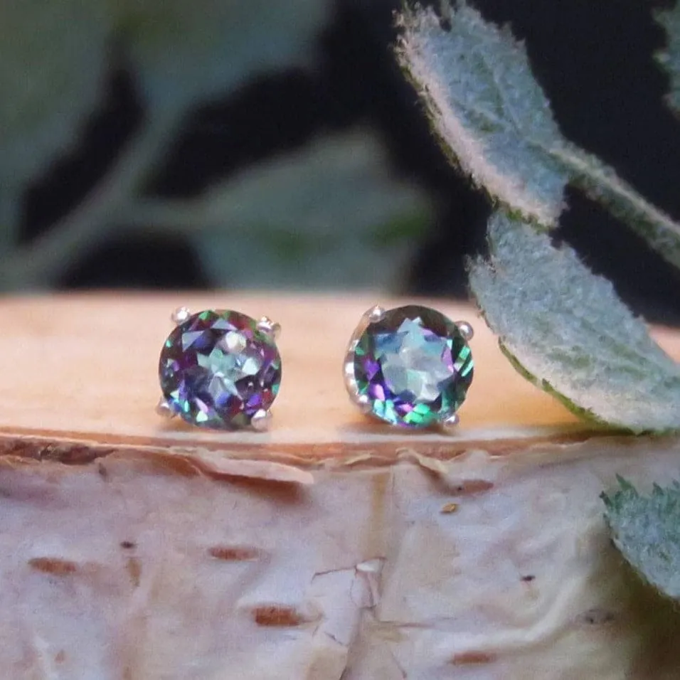 Alexandrite Stud Earrings