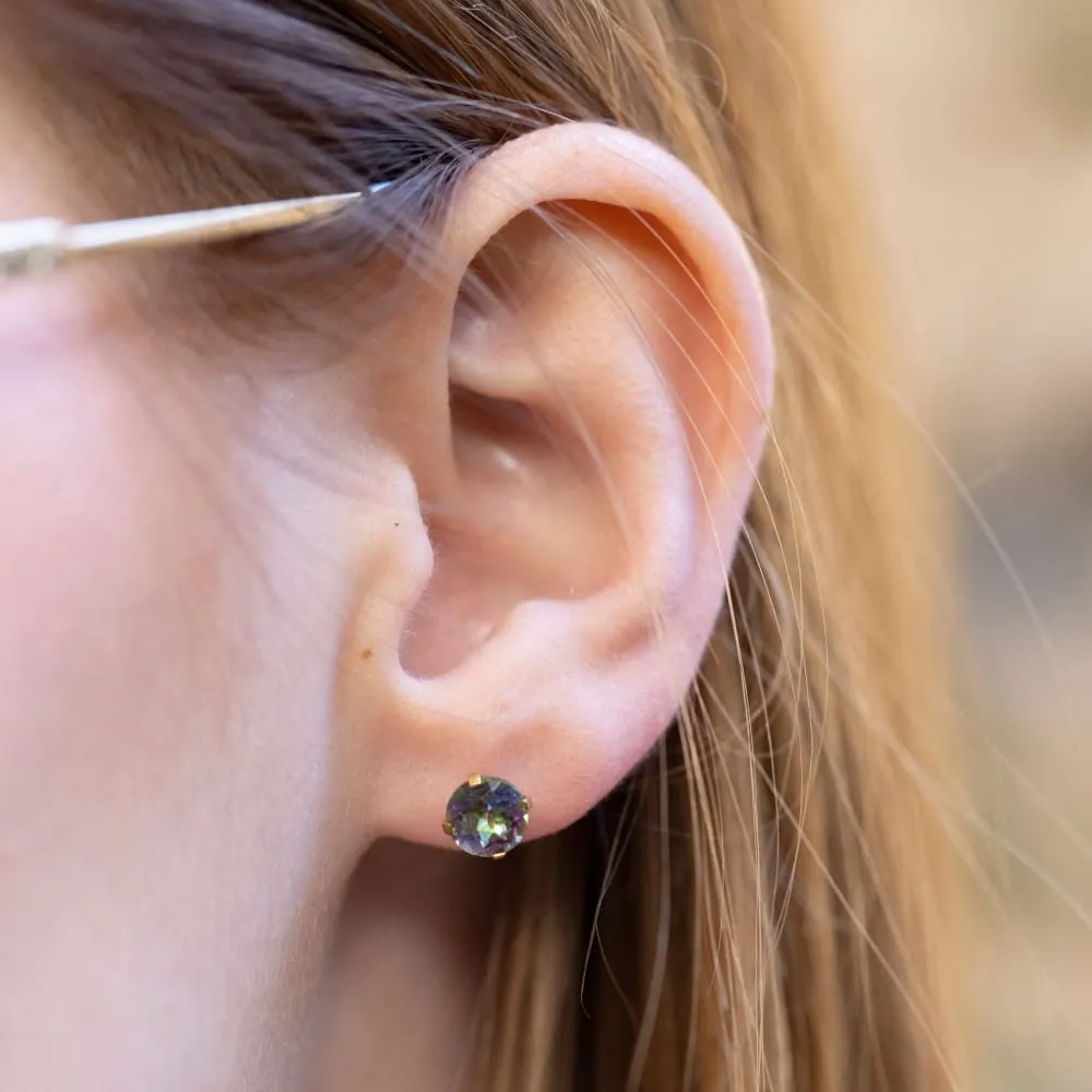 Alexandrite Stud Earrings