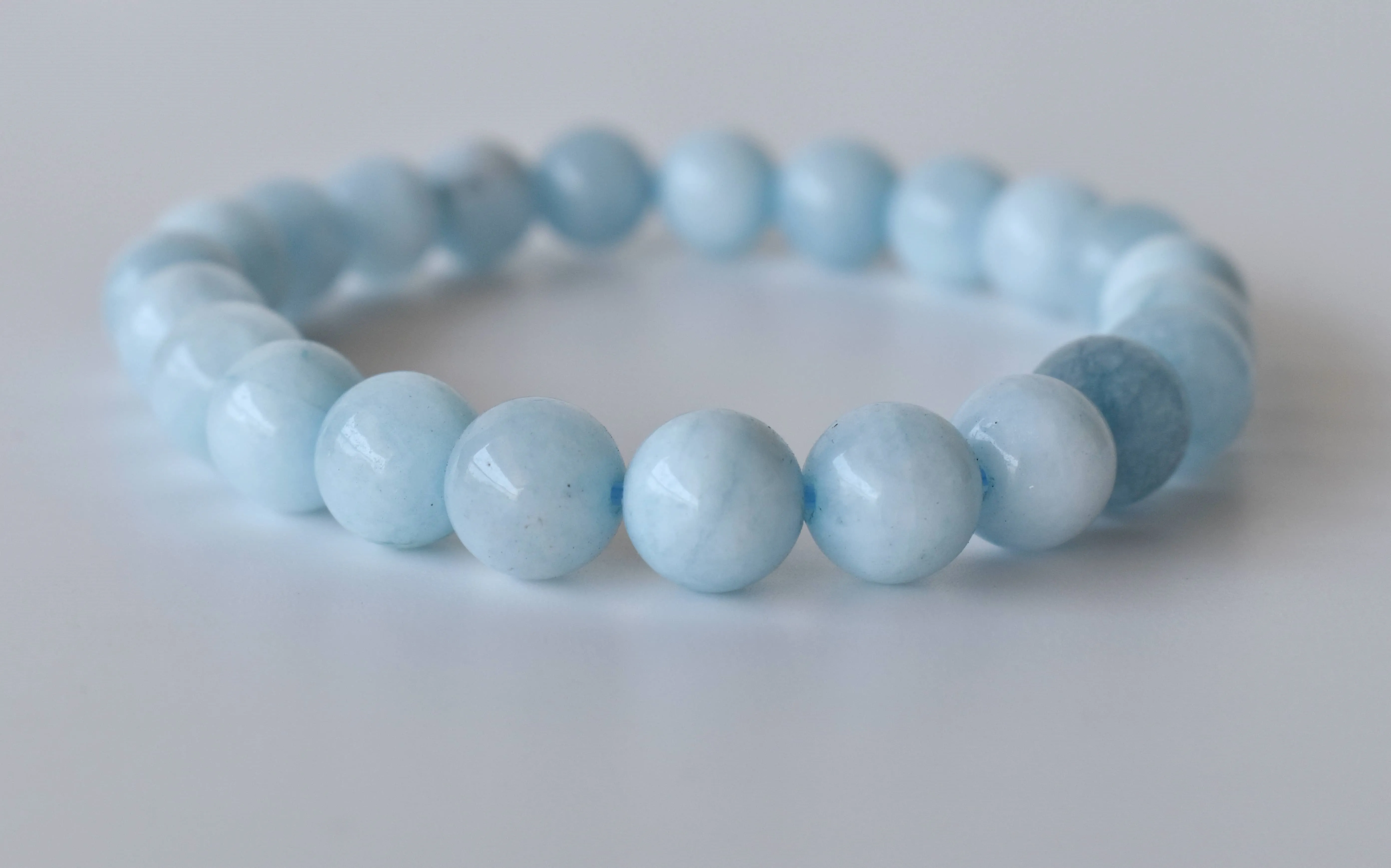 Aquamarine Gemstone Bracelet