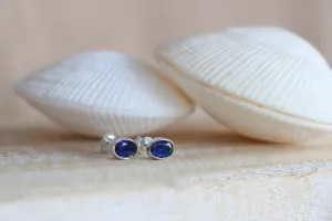 AZURE Kyanite Studs