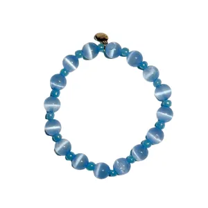 Blueberry Selenite Bracelet