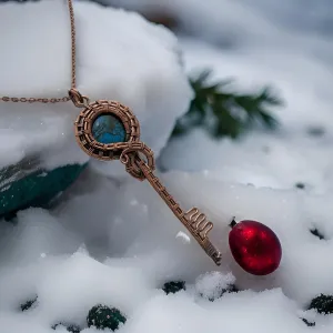 Copper- Turquoise - Necklace