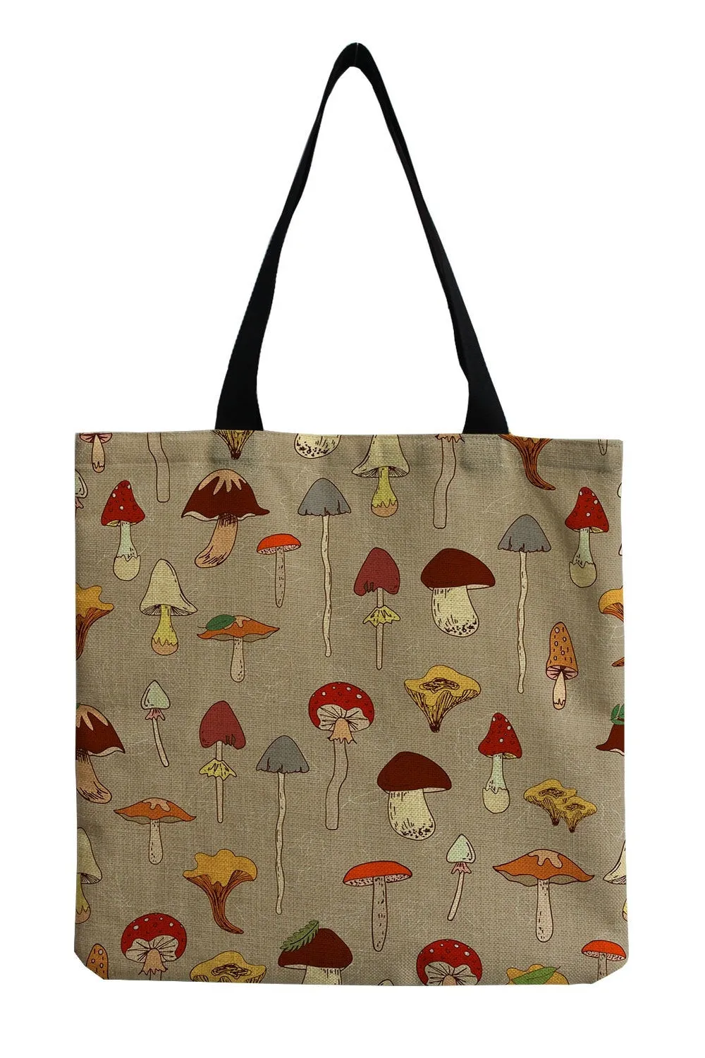 Goblincore Artistic Floral Tote Bag