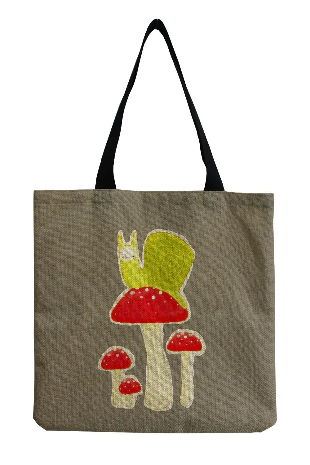 Goblincore Artistic Floral Tote Bag