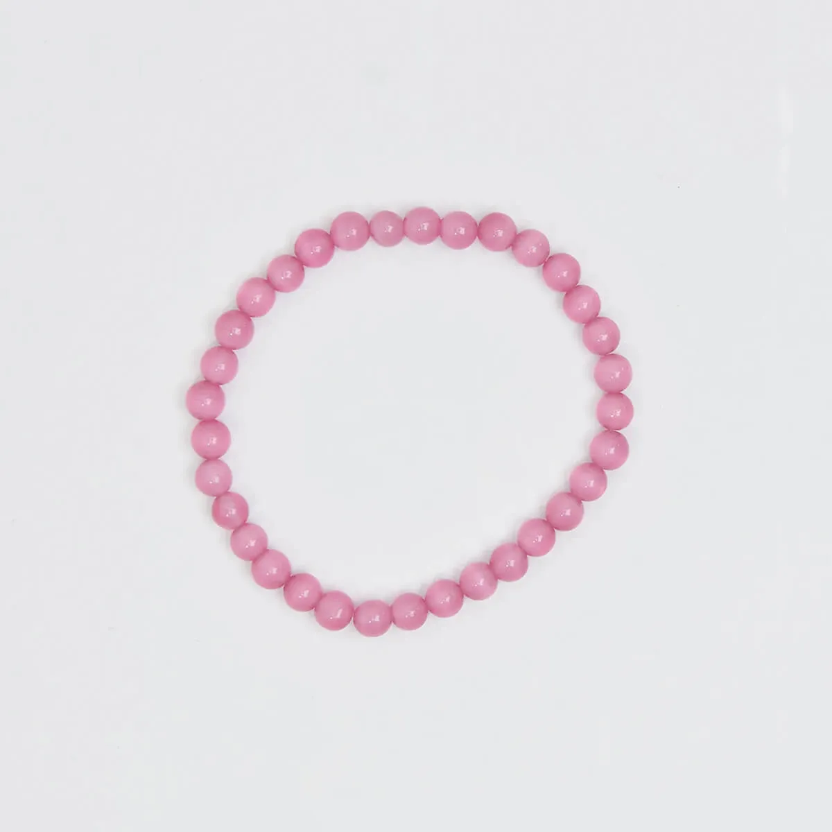 Irma Kids Bracelet in Pink Cat's Eye by Nirrimis
