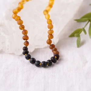 Kids | Raw Ombre Aromatherapy Necklace