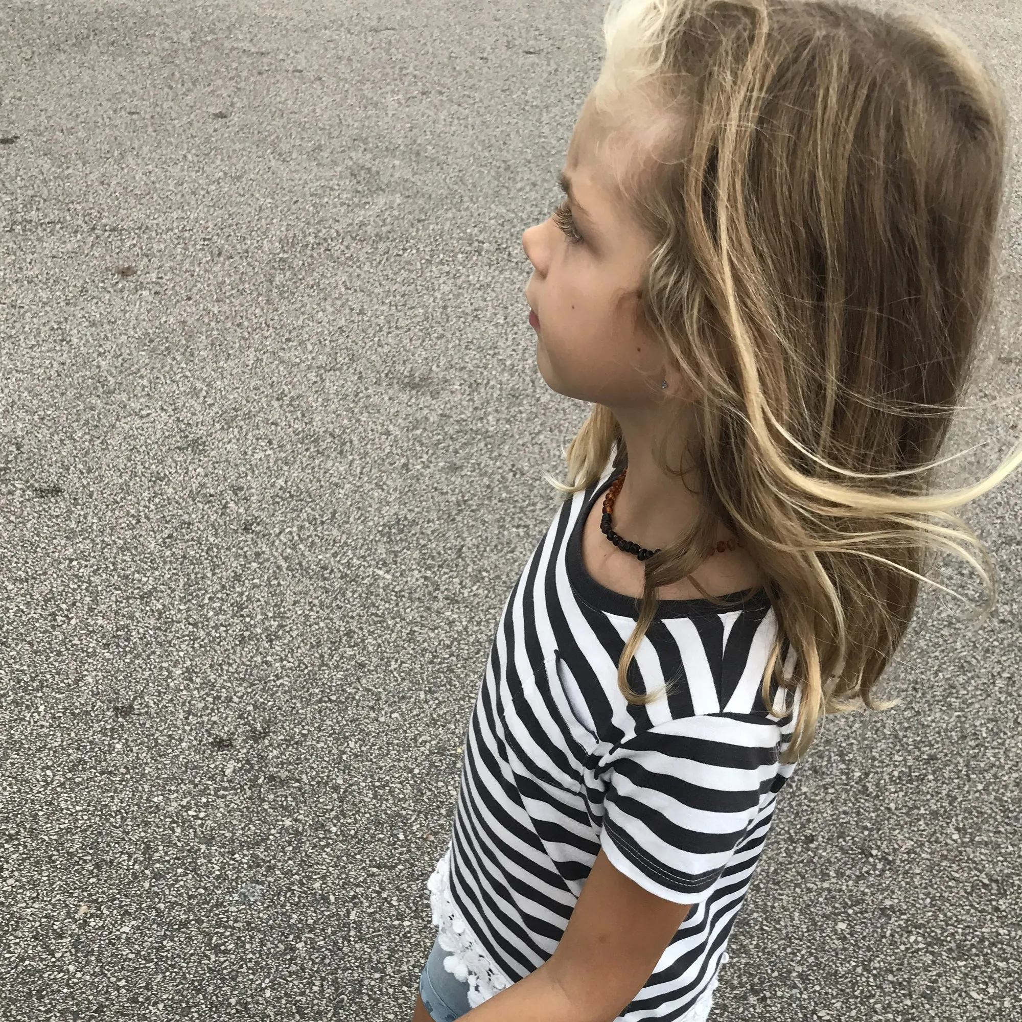 Kids | Raw Ombre Aromatherapy Necklace