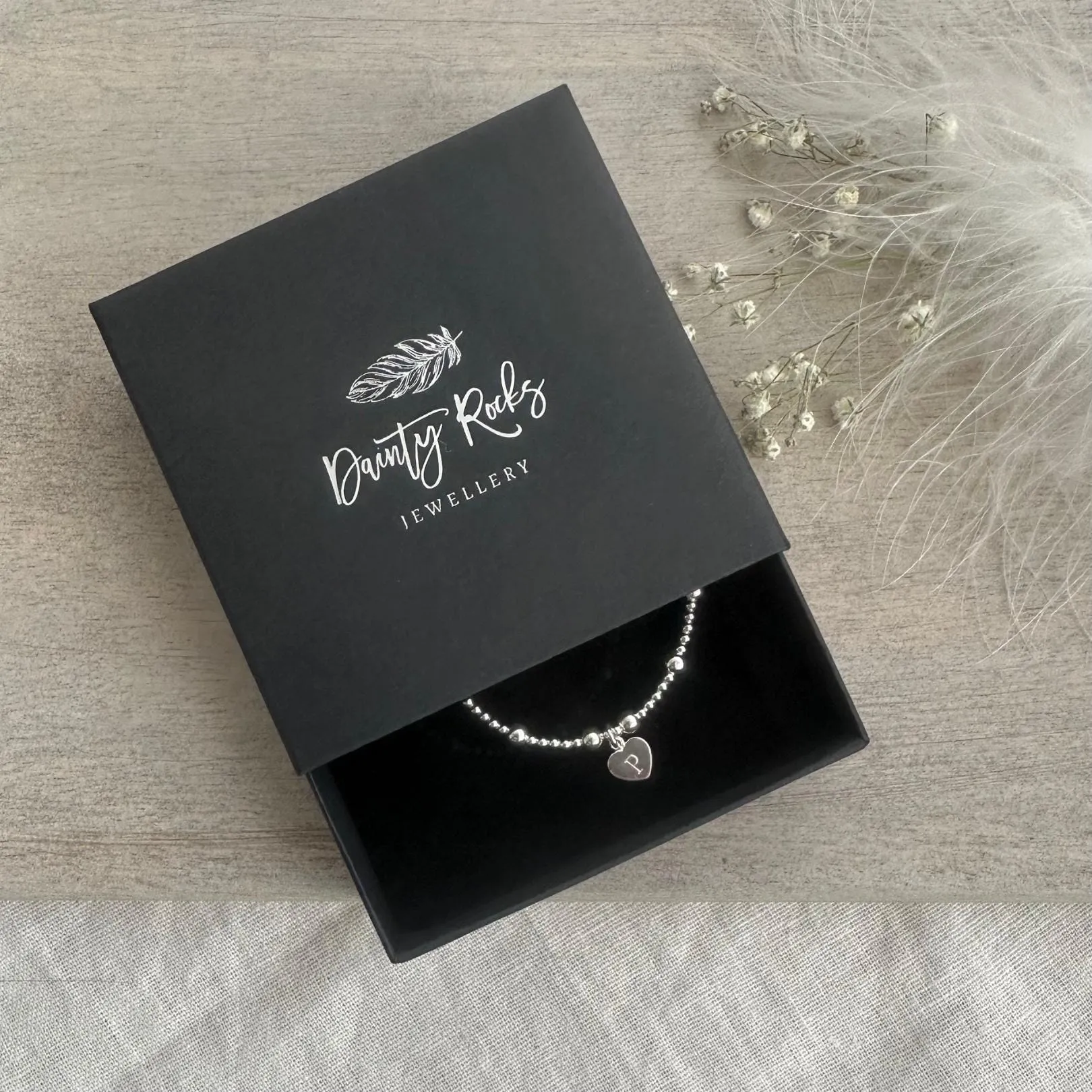 Layering Bracelet Set with birthstone, Sterling Silver Stacking Bracelet Set