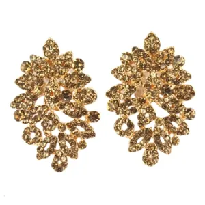 Lecia Earrings - Brown