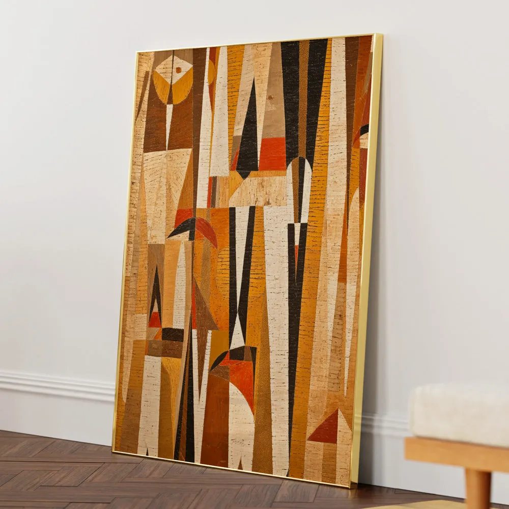 Mosaic Nature Abstract Painting