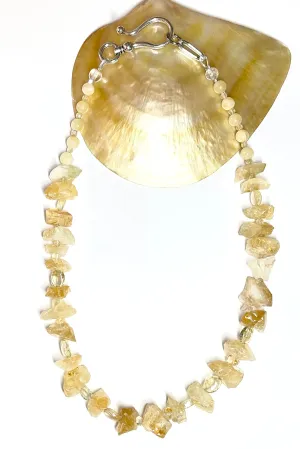 Necklace Crystal Honey Shards