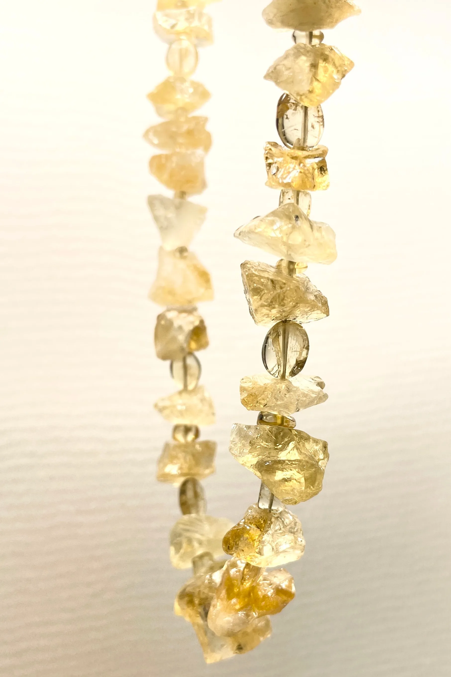 Necklace Crystal Honey Shards