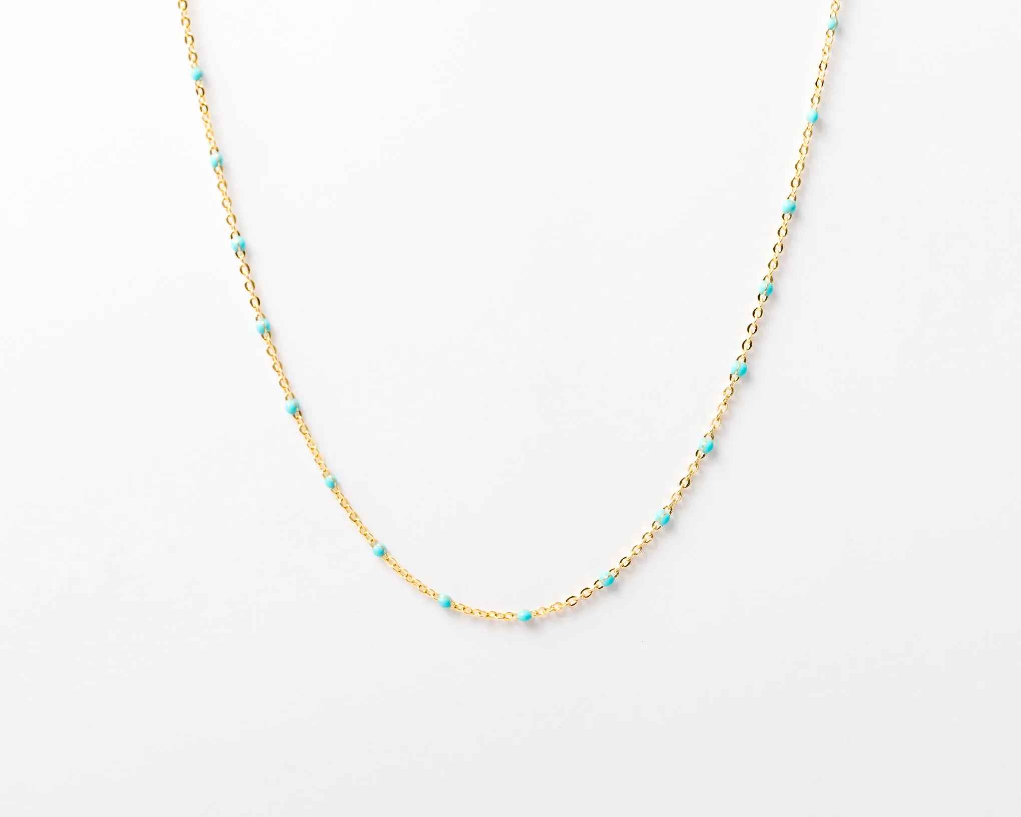 Pop of Turquoise Necklace
