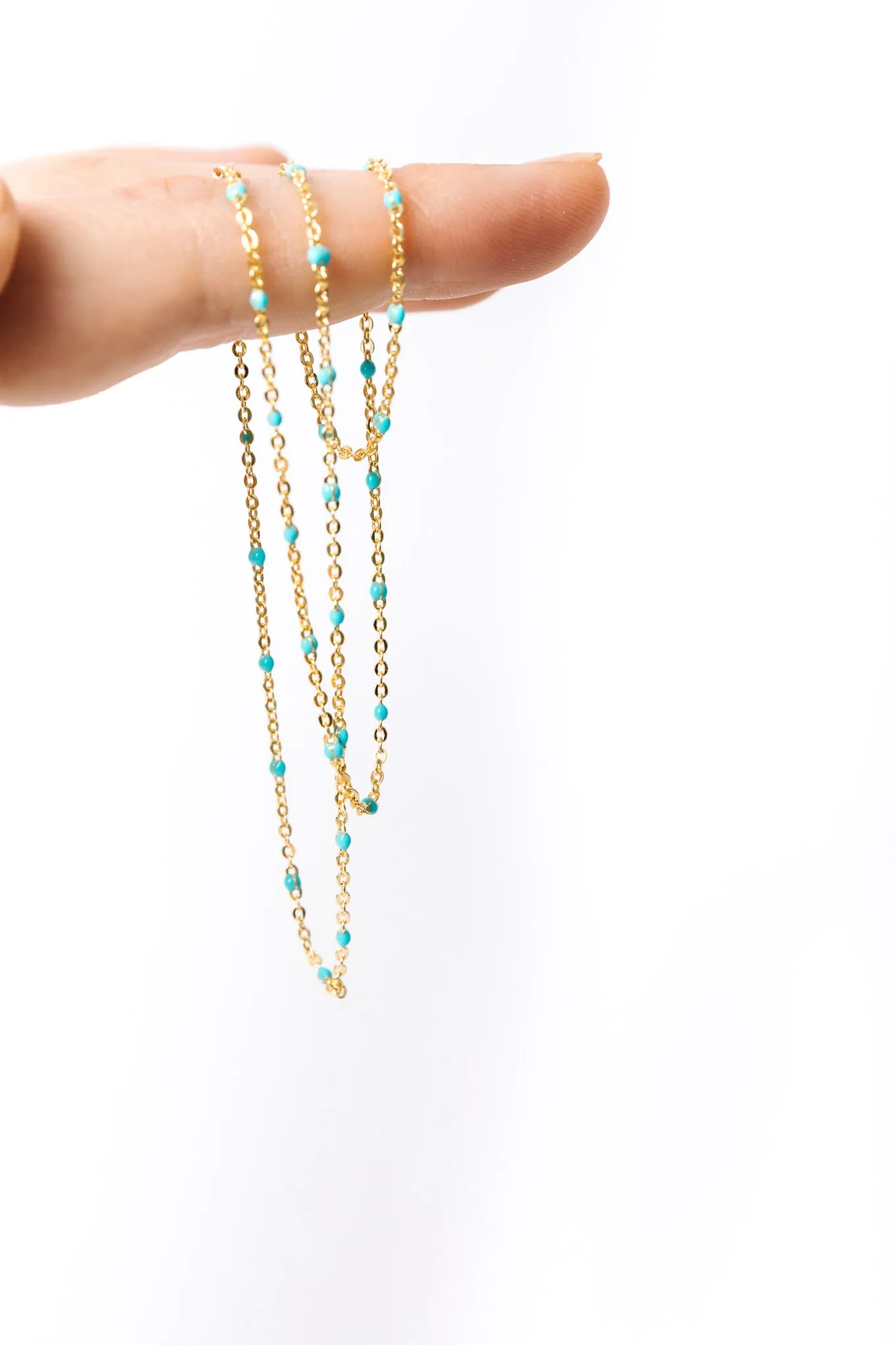 Pop of Turquoise Necklace