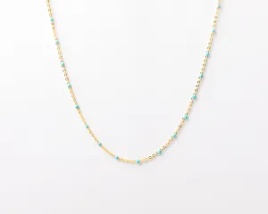 Pop of Turquoise Necklace