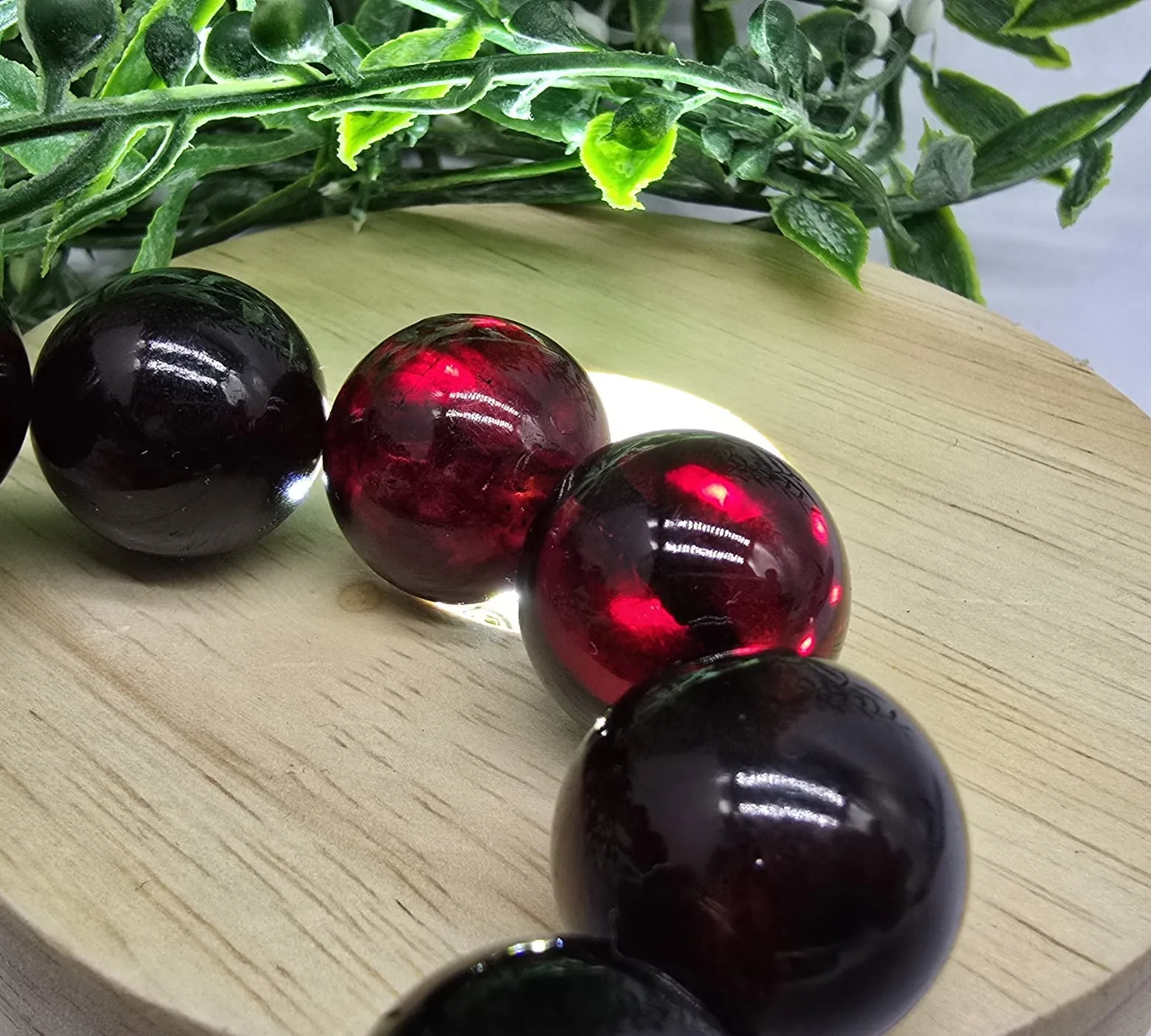 Red Amber High-Grade Bracelet 16mm