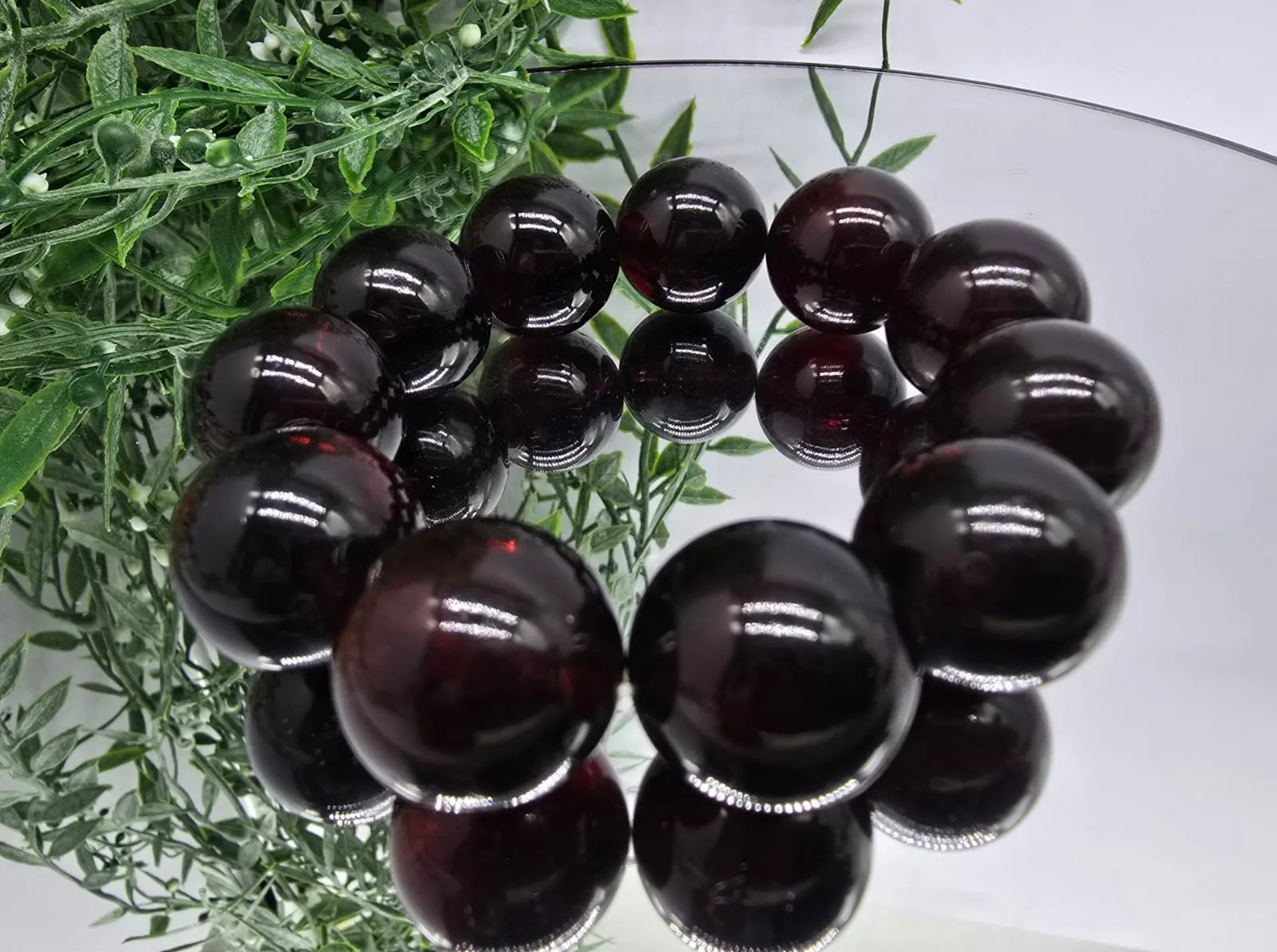 Red Amber High-Grade Bracelet 16mm