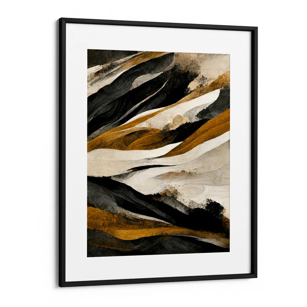 Rough Mountains Landscape Wall Art Painting Scenery Painting