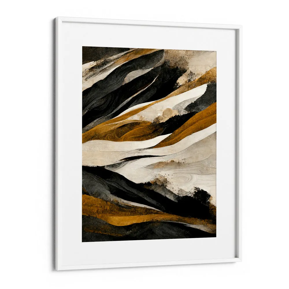 Rough Mountains Landscape Wall Art Painting Scenery Painting