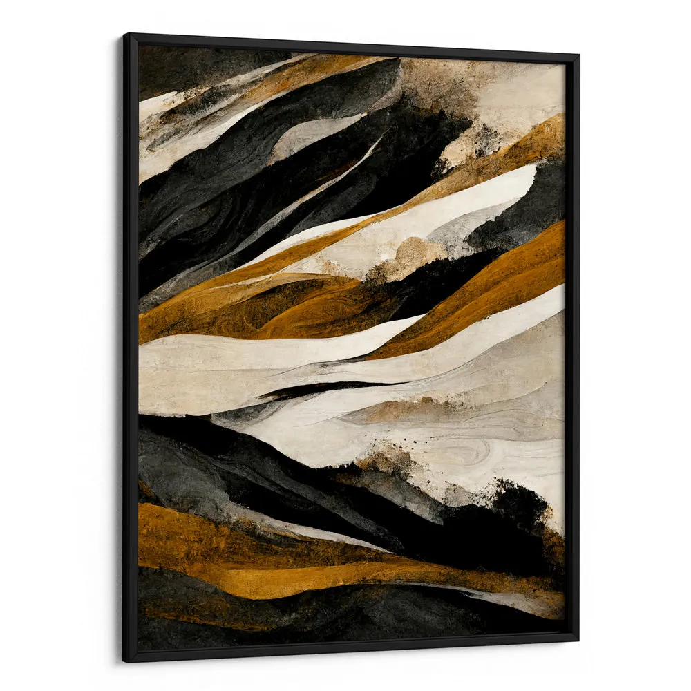 Rough Mountains Landscape Wall Art Painting Scenery Painting