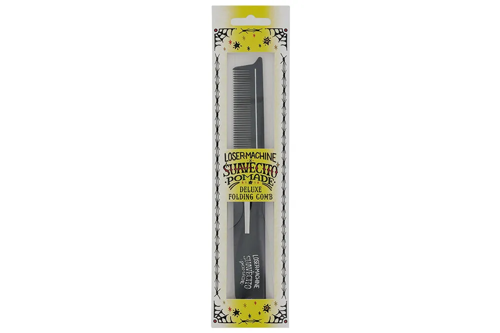 Suavecito X Loser Machine Deluxe Folding Comb
