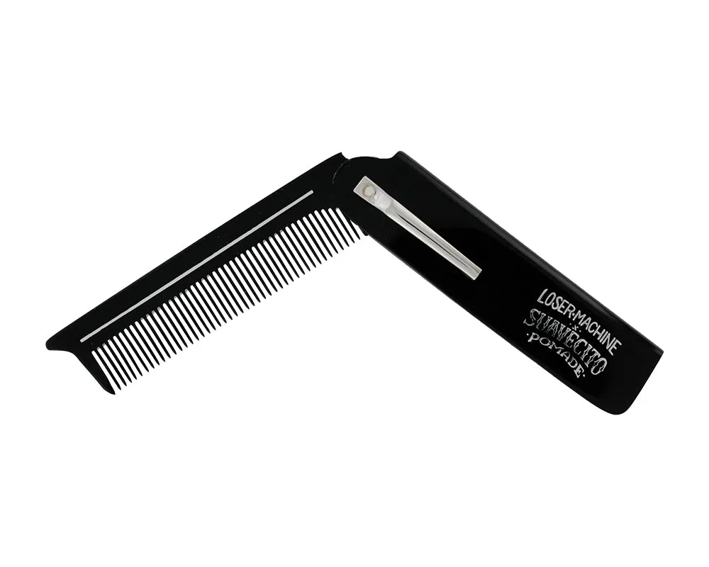 Suavecito X Loser Machine Deluxe Folding Comb
