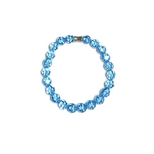 Swarovski Crystal Bracelet: Aquamarine!