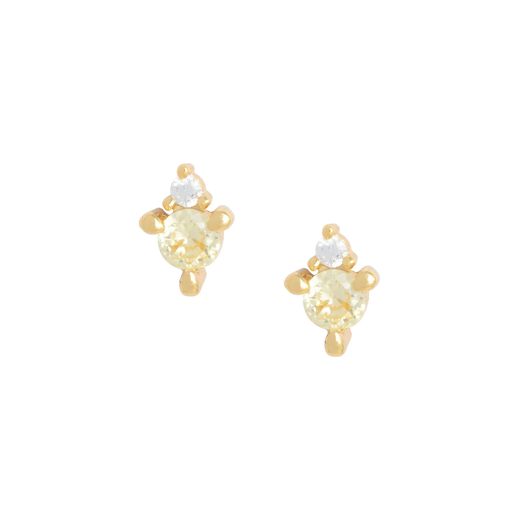The Birthstone Necklace And Earring Set (November)