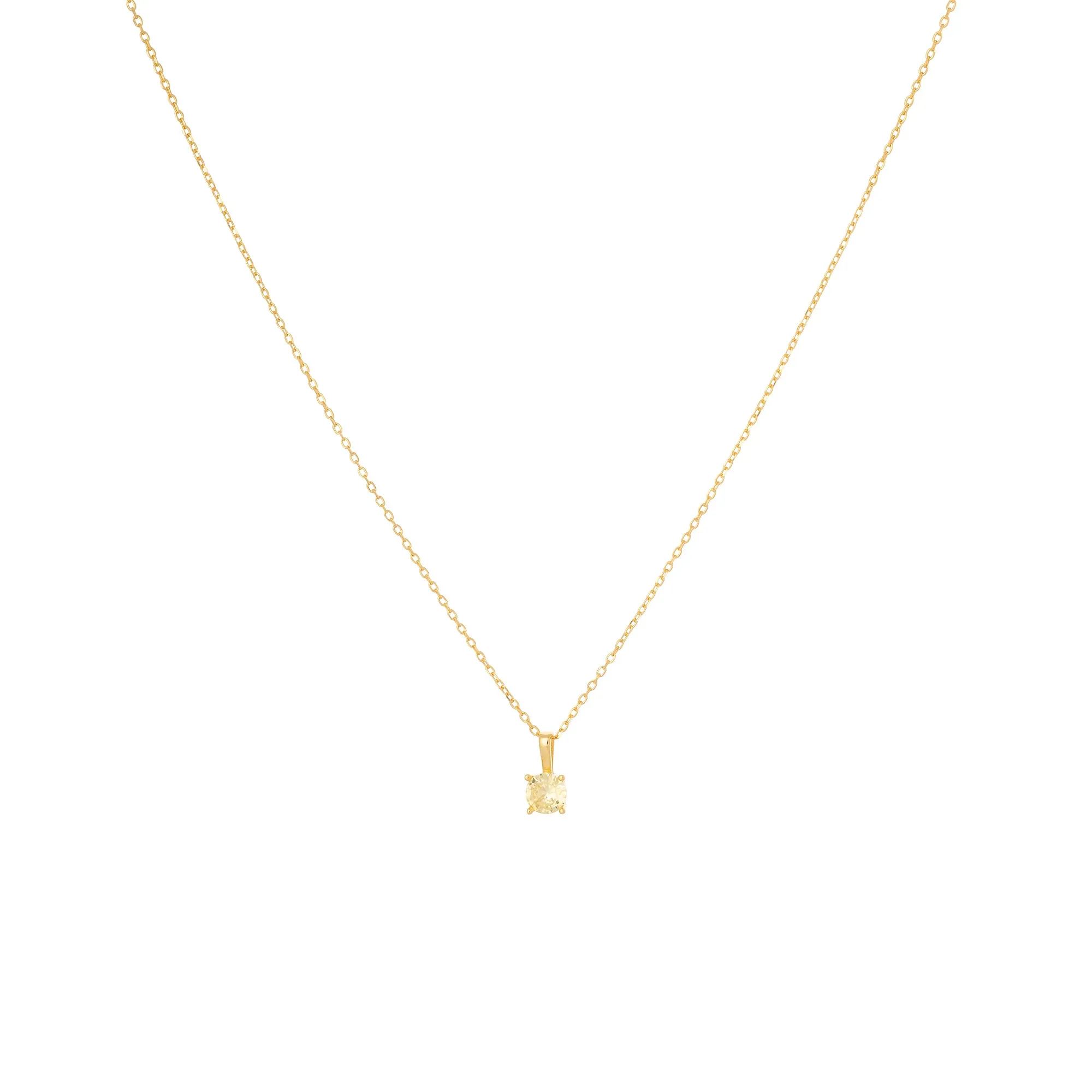 The Birthstone Necklace And Earring Set (November)