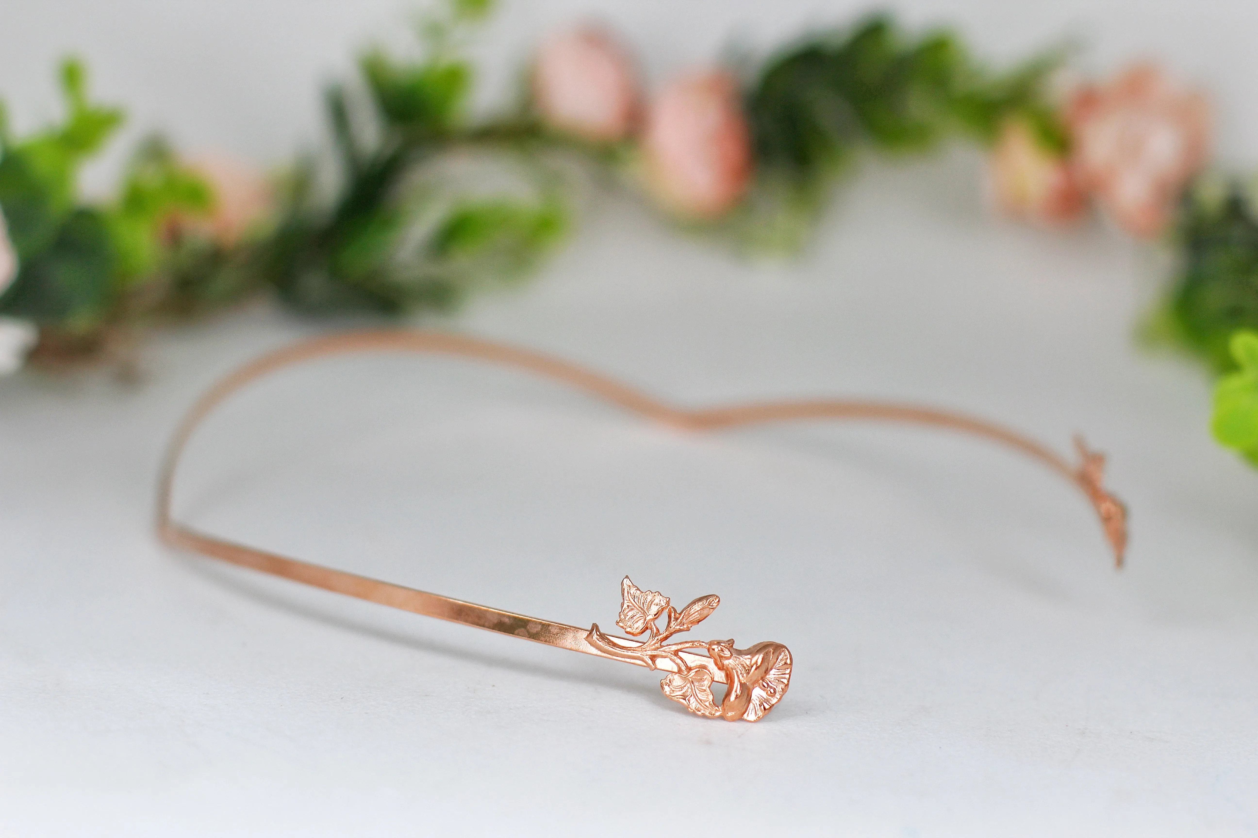 Tiny Flowers Goddess Crown