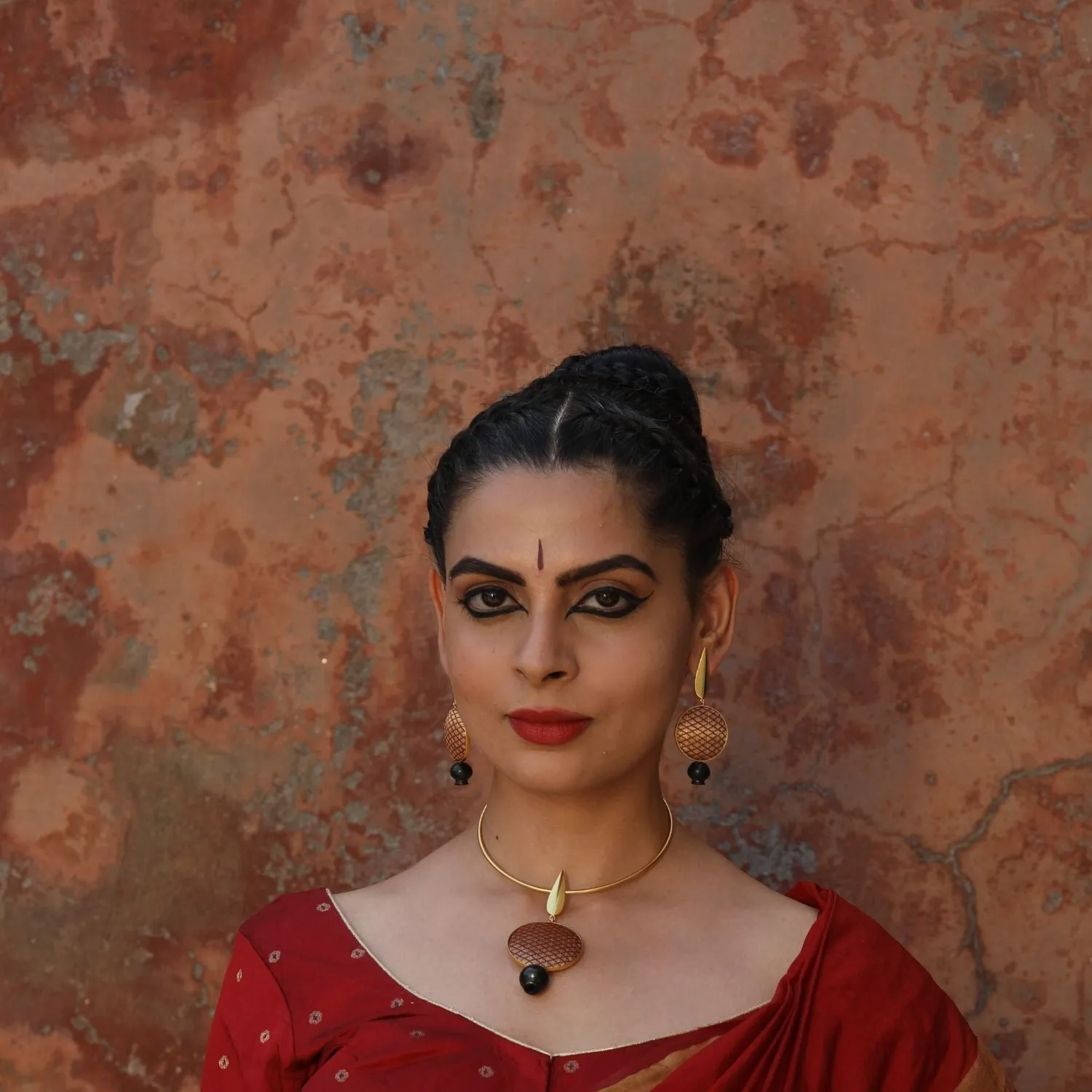 Traditional Necklace | Artistic | Hand-Crafted | Folk Dance Inspired Design