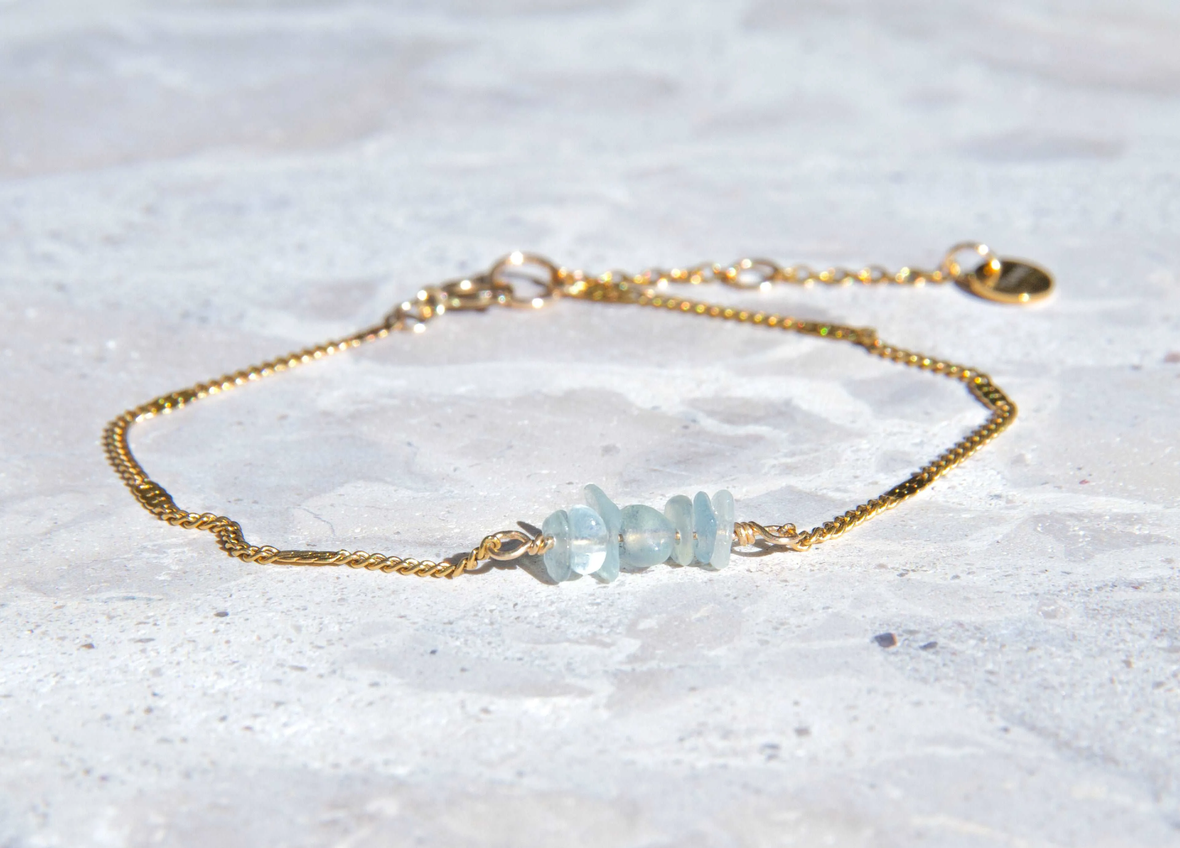 Tropical dreams bracelet - Aquamarine